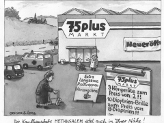 Kaufhauskette Methusalem,75plus-Markt